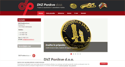 Desktop Screenshot of dvz-ponikve.si